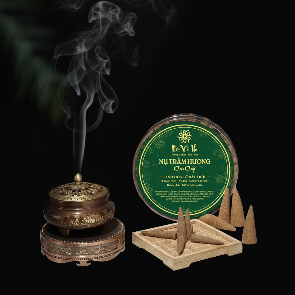 xông nụ trầm hương đuổi muỗii