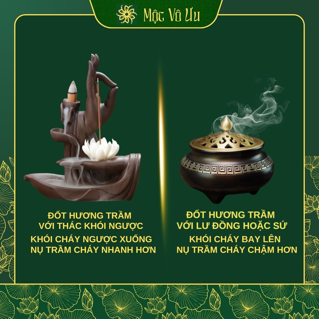 Nụ Trầm Hương Nguyên Chất Mộc Vô Ưu Xông Nhà Tẩy Uế, Làm Sạch Không Gian Sống, an tâm mỗi ngày. - Ảnh 4