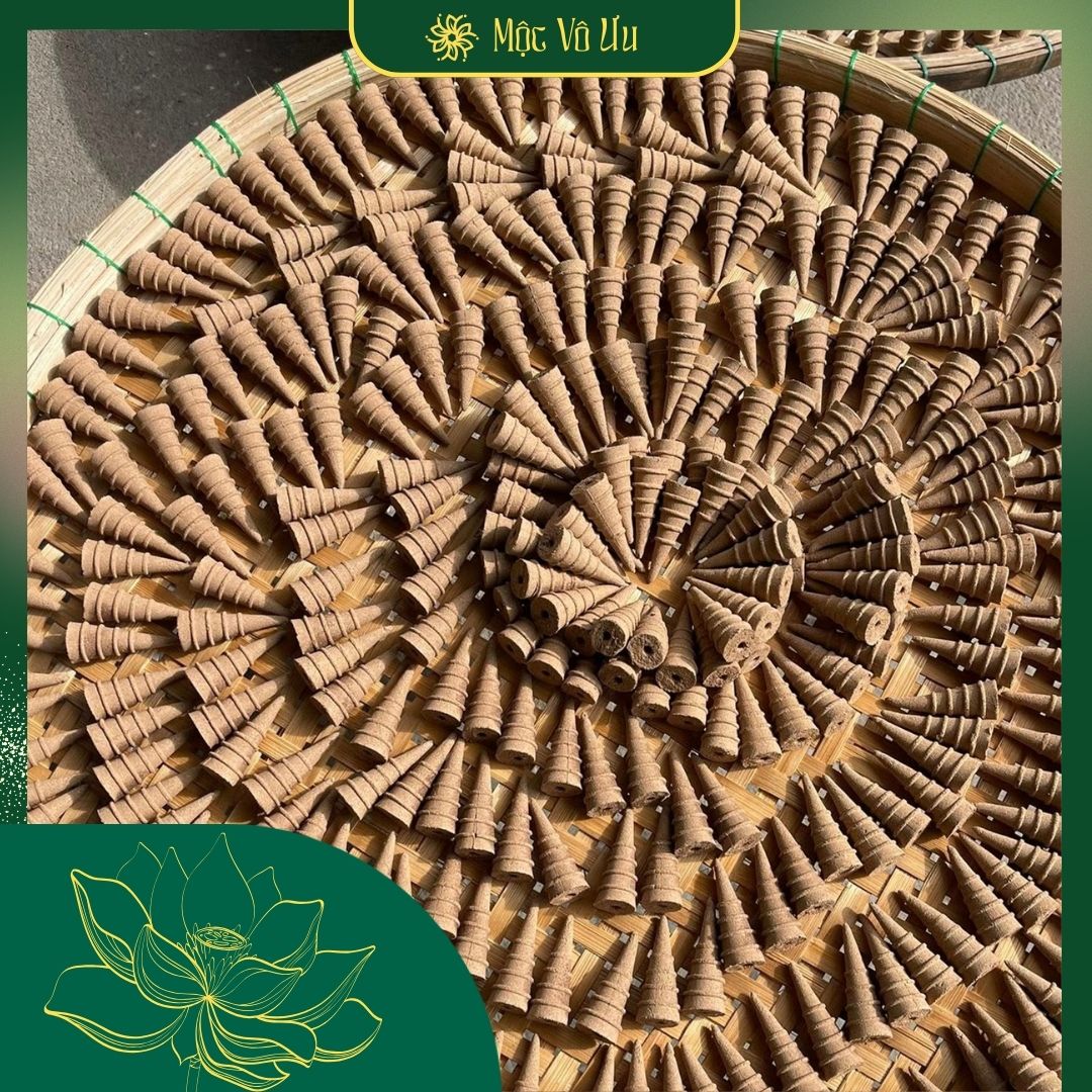 Nụ Trầm Hương Nguyên Chất Mộc Vô Ưu Xông Nhà Tẩy Uế, Làm Sạch Không Gian Sống, an tâm mỗi ngày. - Ảnh 7