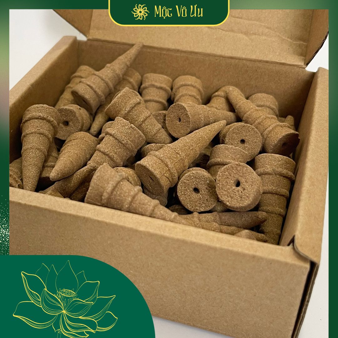 Nụ Trầm Hương Nguyên Chất Mộc Vô Ưu Xông Nhà Tẩy Uế, Làm Sạch Không Gian Sống, an tâm mỗi ngày. - Ảnh 8