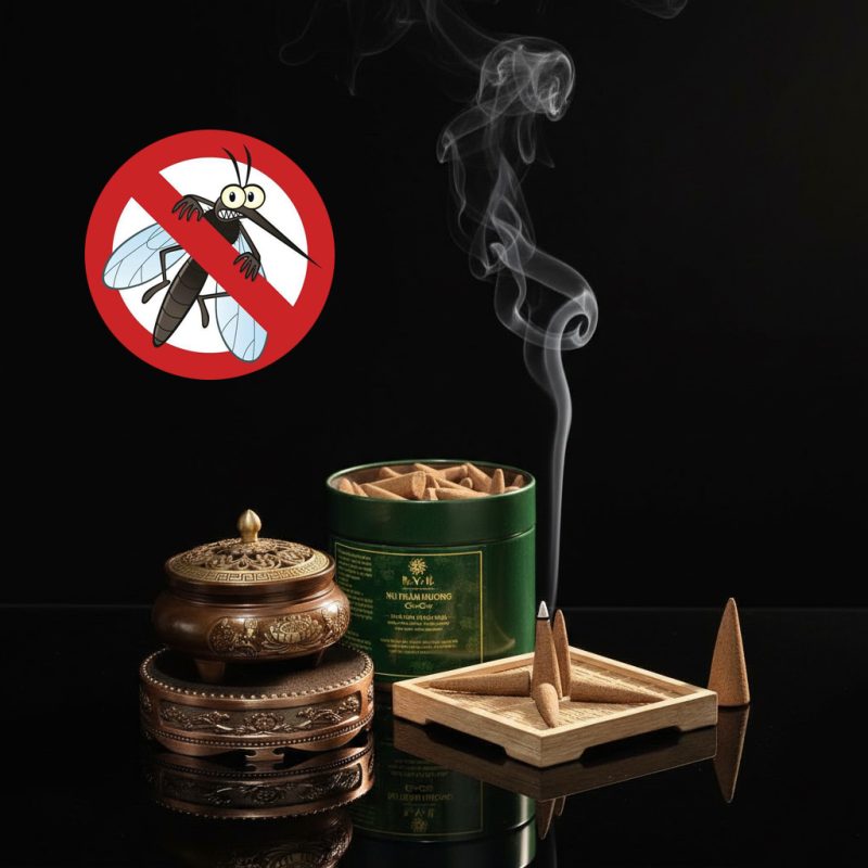 nụ trầm hương có đuổi muổi không