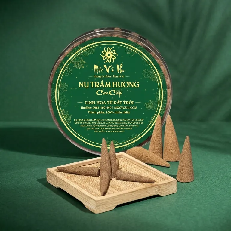 nụ trầm dùng cho bàn thờ mộc vô ưu